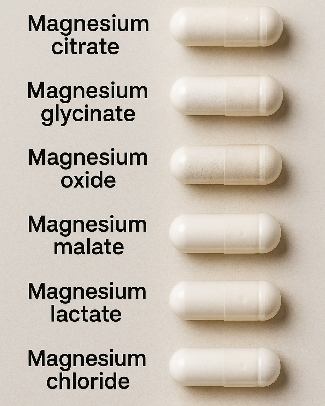 Welke soort magnesium is het beste voor jouw lichaam?